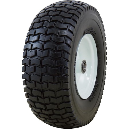 AFTERMARKET Marathon Tires FlatFree Lawn Mower Tire  34in Bore, 13 x 5006in TRN50-0582